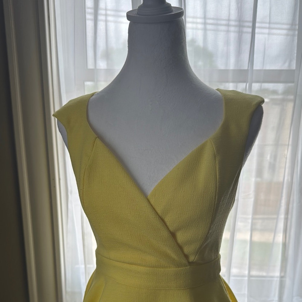 Yellow Mini Dress - Picture 2 of 4